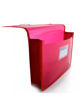 Picture of XXL A4+ FOLDER WITH FABRIC GUSSET - RED